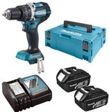 Makita DHP484RFJ Accu klop-/schroefboormachine 18V 3.0Ah in Mbox