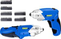 Kinzo Elektrische Schroevendraaier - met Bitset - Accu - 54 Bits
