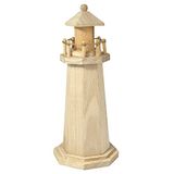 RAYHER 6199100 houten vuurtoren, 25 cm