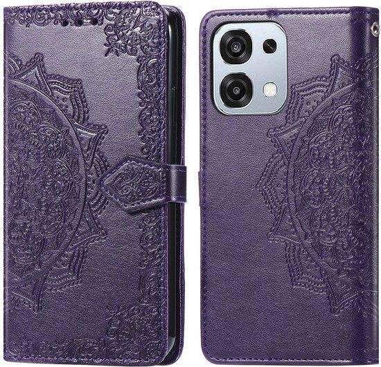 imoshion Mandala Bookcase voor de Oppo A6 Pro (5G) - Paars