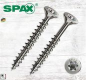 Spax Spaanplaatschroef Torx 4,5 x 60 mm - 100 stuks - Verzinkte Hout Schroef Verzonken Plat Kop- WIROX