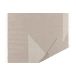 NJRD Plaid en laine Stripes 130x185 cm Beige