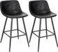 Barkeukens Tabouret Hubertus - Set van 2 - Zwart