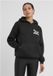 Miss Tee - Dreams Over Reality Fluffy Hoodie/trui - Zwart - 4XL