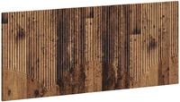 vidaXL Wandgemonteerd Hoofdbord HOORN Oud hout Bewerkt hout
