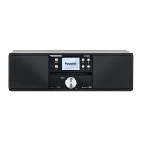 Panasonic SC-DM202EG-K HiFi Micro System with DAB+, Bluetooth, CD Player - Black