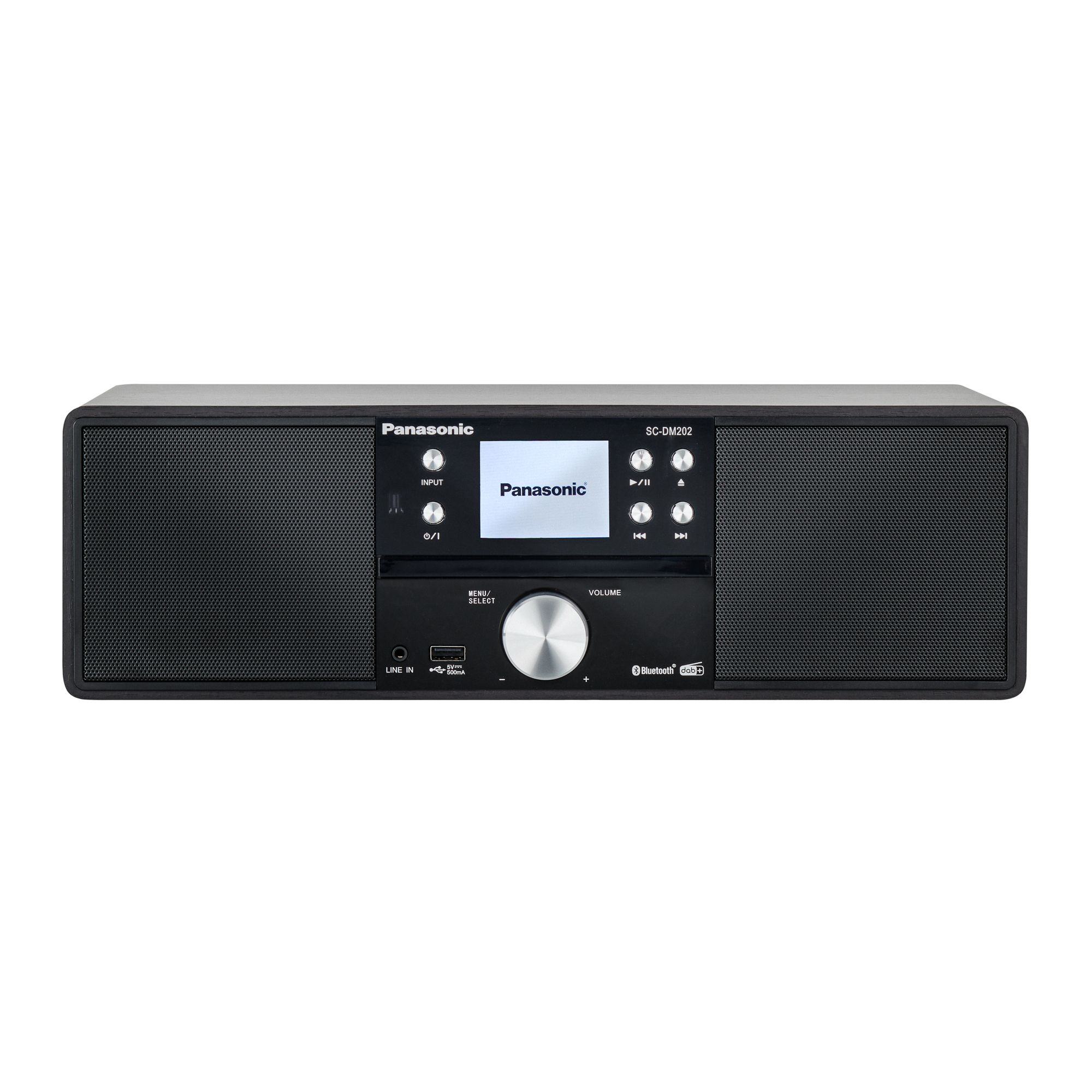 Panasonic SC-DM202EG-K HiFi Micro System with DAB+, Bluetooth, CD Player - Black
