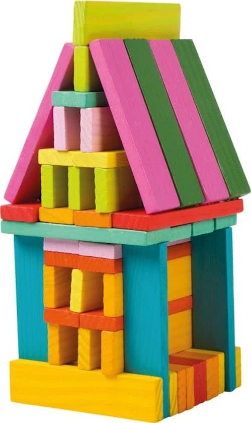 Small foot company Small Foot -Houten Constructie blokken - Jongens en meisjes - Multicolor