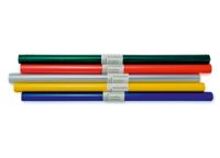 Oxford Boekomslagfilm, rol, formaat 200x40cm, diverse kleuren, pak van 10