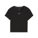 PUMA Shirt zwart / wit