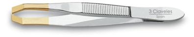 3 CLAVELES Pinza Cangrejo P.Oro 8 Cm. D 3C