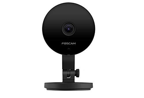 Foscam - C2M beveiligingscamera, IP-camera, WiFi, 2 MP, menselijke detectie, twee-weg audio, nachtzicht, compatibel met Alexa, (P2P, 1080p, ONVIF)