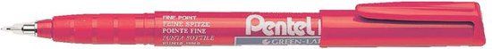 Pentel Fineliner NMF50 F Rood | 12 stuks