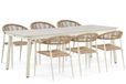 De Laan Projects Lifestyle Lifestyle Granada/Tavano 220 cm dining tuinset 7-delig
