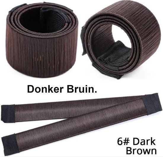 Heble® Maggie's Magic Bun Set - Knot maker - Bruin - van Heble®