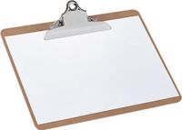 MAUL 6 x Planchettes Classic A4 paysage hardboard marron