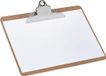 MAUL 6 x Planchettes Classic A4 paysage hardboard marron