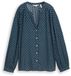Tom Tailor - Blouse ample à motif - Taille 38 - teal geometric minimal design