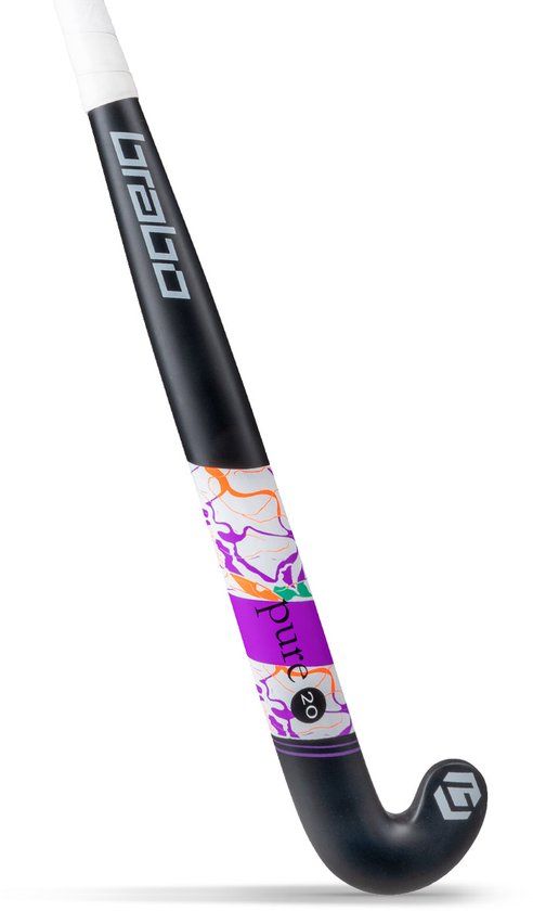Brabo Pure 20 ProBow Hockeystick Zwart 36.5 Inch