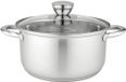Florina Matteo RVS Pan 4,4L met Deksel - 22cm - Geschikt voor Inductie