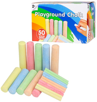 Van der Meulen Stoepkrijt 50 Stukjes - Meerkleurig