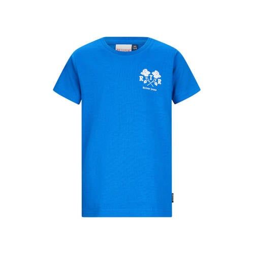 Retour Jeans T-shirt met backprint blauw
