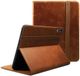 Rosso Deluxe Hoes Geschikt voor Samsung Galaxy Tab S11 Ultra | Book Case Echt Leer | Sleep/Wake | Standaard | Penhouder | Beschermhoes Bruin