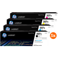 HP 207X Toner Combo Pack (3 stuks)