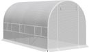 Serrehoes 400x200x200 cm 6 ramen Waterdicht Blanc