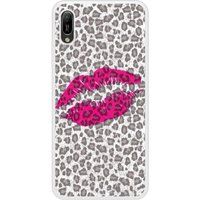 Huawei Bedrukt siliconen hoesje compatibel met Y6 2019 Baiser léopard