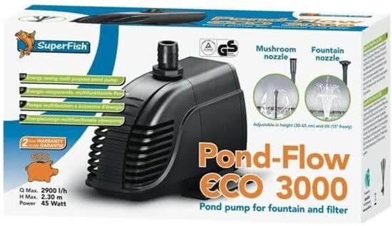 SuperFish Pond Flow Eco 3000