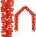 vidaXL Kerstslinger met LED-lampjes 20 m rood