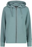 CMP Dames hoodie sweatshirt van jersey, Blauw, Maat S, Katoen, Herfst/Winter 2025