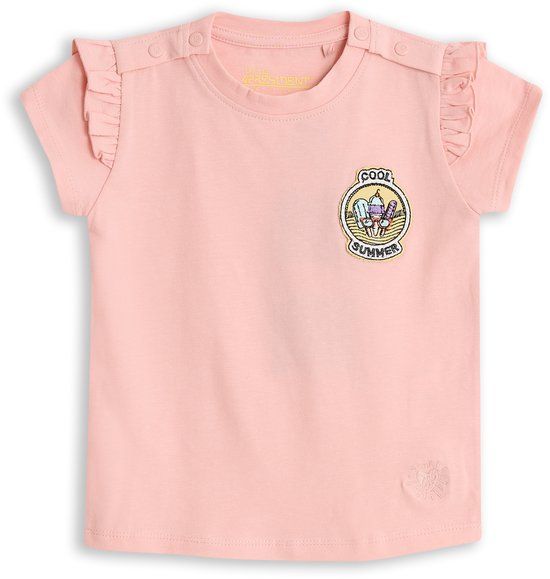 4PRESIDENT T-shirt meisjes - Powder pink - Maat 128