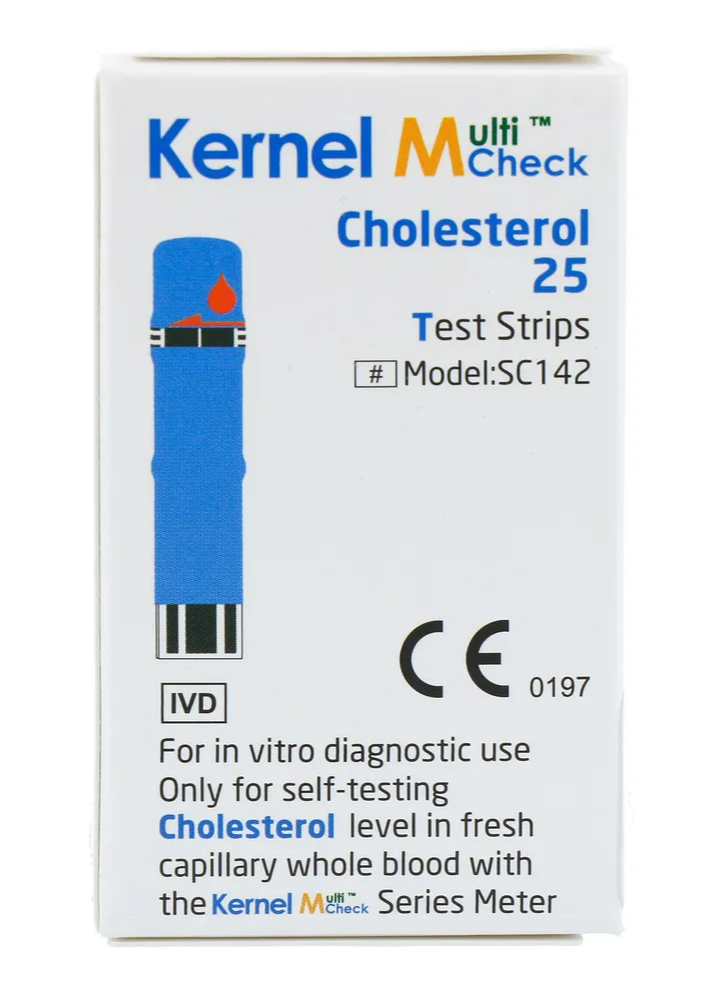 MultiCheck Glucose & Cholesterol Teststrips