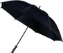 Falcone - Paraplu Tempête - Ø 130 cm - Paraplu de golf - Coupe-vent - Noir