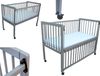 Micoland Kinderbed 2-in-1, 120x60 cm, grijs, inclusief matras