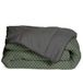 Bleu Câlin Kylie Dekbed, warm, bedrukt, voor tweepersoonsbed, polyester, groen/grijs, 220 x 240 cm