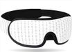 New Age Devi - 100% verduisterend traagschuim slaapmasker pour femmes, hommes et enfants - Blanc