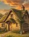 Das Kleine Britische Cottage Malbuch: Malbuch für Erwachsene – Gemütliche Landhäuser, Englische Cottages & Ländlicher Charme