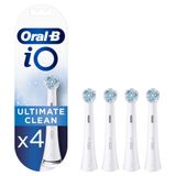Oral-B iO Ultimate Clean Opzetborstels - 4 stuks - Wit
