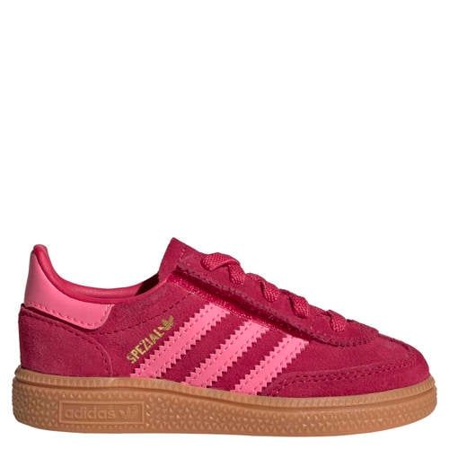 adidas Originals Handball Spezial suède sneakers rood/roze