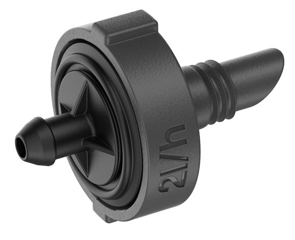 Gardena Drip Emitter - 2 L/u - Black - 1 pc