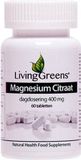 Livinggreens Citrate de magnésium 400mg 60 comprimés
