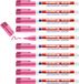 edding 400 permanent marker - roze - 10 stiften - ronde punt 1 mm