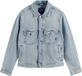 SCOTCH & SODA Tussenjas 'Blue Story' lichtblauw