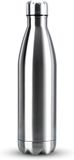 Intirilife vacuümkan in ARGENT - 750 ml bouteille isotherme en acier inoxydable