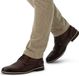 Manfield - Heren - Bruine leren veterboots - Maat 42