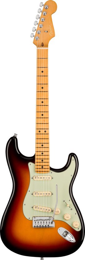 Fender American Ultra Stratocaster Ultra Burst MN met koffer