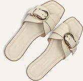 Stefano Lauran 23100 Slippers - Dames - Wit - Maat 38
